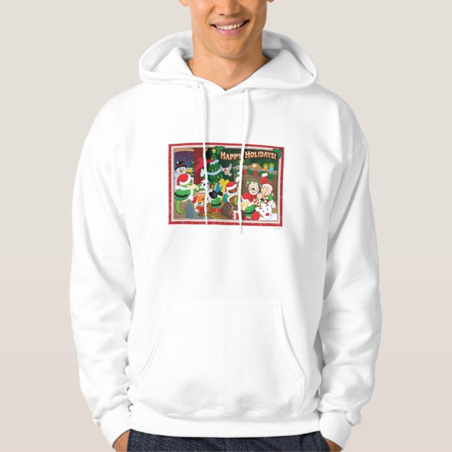 Veste À Capuche Webkinz bonnes fêtes ! (Devant)