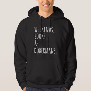 Veste À Capuche Weekends Livres Et Dobermans