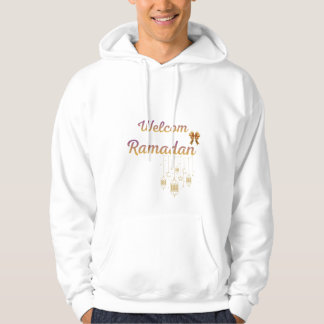 Veste À Capuche Welcome Ramadan Elegant Islamic Lantern Design – R