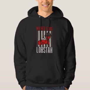 Veste À Capuche Wicked Good Lobstah Funny Lobster Maine New Englan