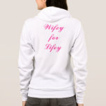 Veste À Capuche Wifey pour Lifey Hoody<br><div class="desc">C'est un adorable hoody pour la mariée qui dit,  "Wifey pour Lifey" dans un script amusant. C'est un grand cadeau pour la douche nuptiale,  et rend les cheveux,  le maquillage et changer beaucoup plus facile le jour du mariage. Faites défiler vers le bas pour voir d'autres articles Wifey mignons.</div>