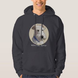 Veste À Capuche Wire Fox Terrier Art