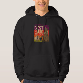Veste À Capuche Womens Best Horse Mom Ever Horse Lover Equestrian