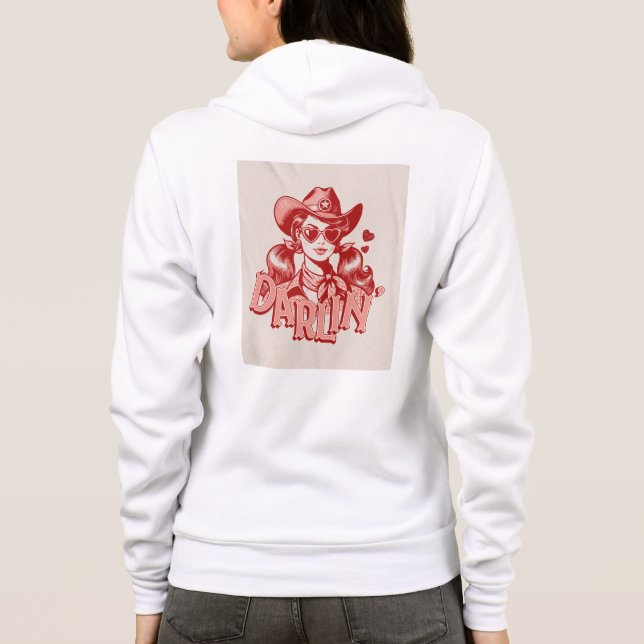 Veste À Capuche Women's Casual and Comfortable Sweatshirt (Dos)