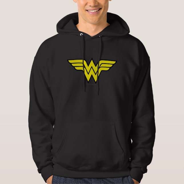 Veste À Capuche Wonder Woman | Logo classique (Devant)