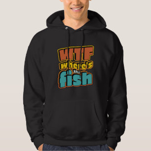 Veste À Capuche Wtf Où Est Le Poisson 1061