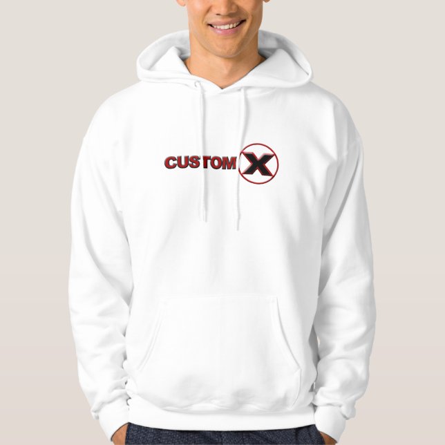 Veste À Capuche X 2010 hoodie. (Devant)