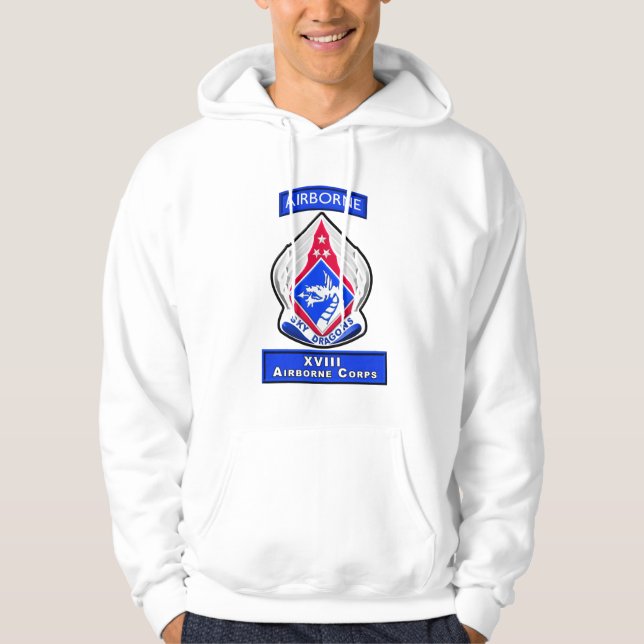 Veste À Capuche XVIIIe corps aéroporté (Devant)