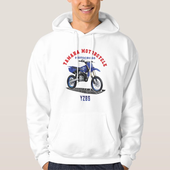 Veste À Capuche YAMAHA YZ85 - T-shirt de créateur personnalisé (Devant)