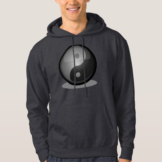 Veste À Capuche Yin Yang (Devant)