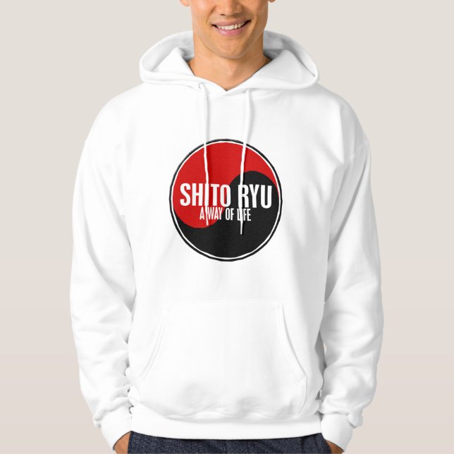 Veste À Capuche Yin Yang Shito Ryu 1 (Devant)
