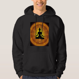 Veste À Capuche Yoga Girl Female Sun Salutation Meditation Chakra 