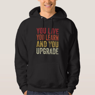 Veste À Capuche You Live You Learn You Upgrade Divorce Breakup Par