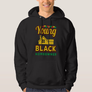 Veste À Capuche Young Black Homeowner African American Black Histo