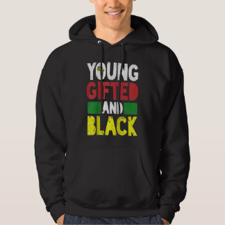 Veste À Capuche Young ed And Black African Pride Black History Mon