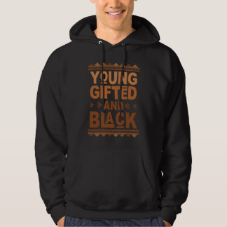 Veste À Capuche Young ed And Black Afro Black History Month Melani