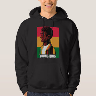Veste À Capuche Young King  Black Youth Black Excellence Black Pri