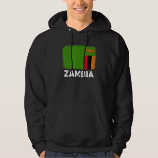 Veste À Capuche Zambia Flag   Support Zambian People Women Men  
