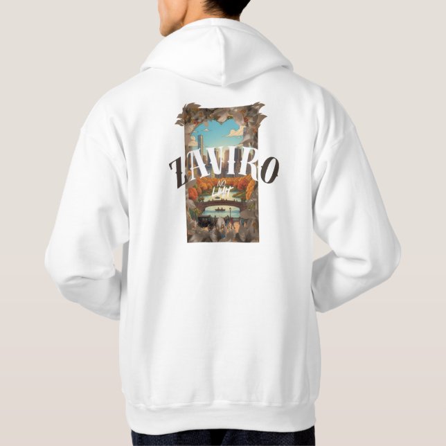 Veste À Capuche ZAVIRO - SANS LIMITES (Édition Automne NYC) (Dos)
