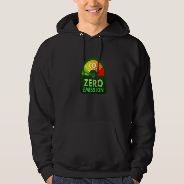 Veste À Capuche Zéro émission propriétaire   Véhicule électrique c (Devant)
