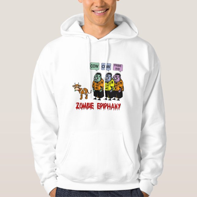 Veste À Capuche Zombi Halloween (Devant)