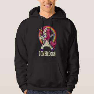 Veste À Capuche Zombiecorn Zombie Licorne Dabant Danse Halloween