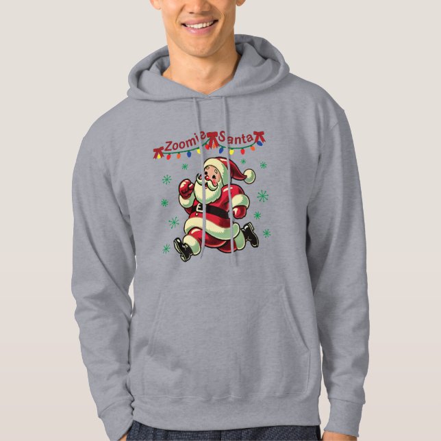 Veste À Capuche Zoomie Père Noël Noël (Devant)
