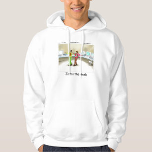 Veste À Capuche Zorba le Geek Sweatshirt de dessin animé drôle par
