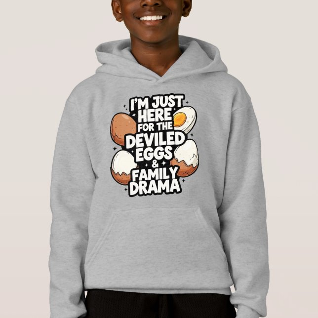 Veste à capuchon pour enfants pour la fête de Than (Devant)