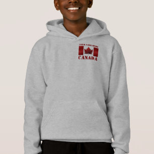 Veste Canada pour enfant Sweat - shirt à capuche p