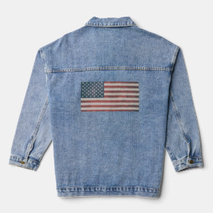Veste Denim PATRIOTIC FLAG