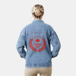 Veste Denim Wreath Day du Canada