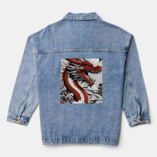 Veste Dragon Denim au design branché