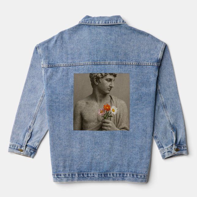 veste en jean (Verso)
