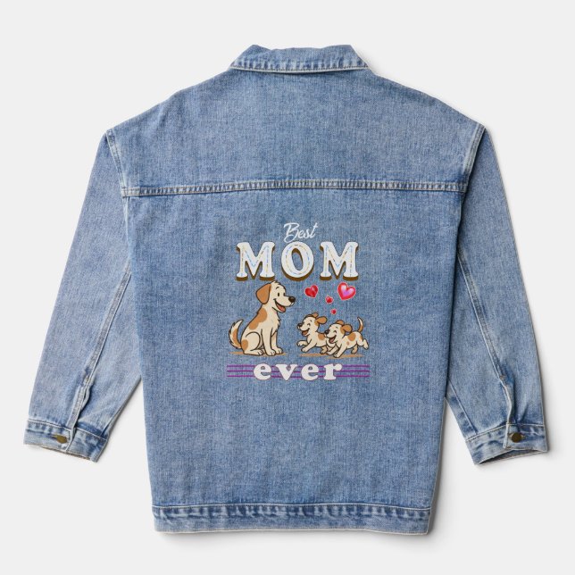 Veste en jean (Verso)