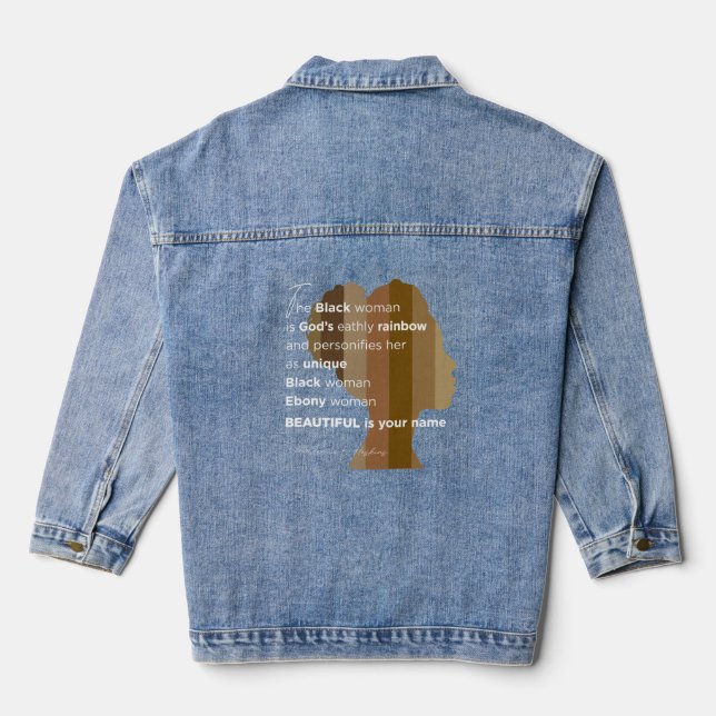Veste en jean (Verso)