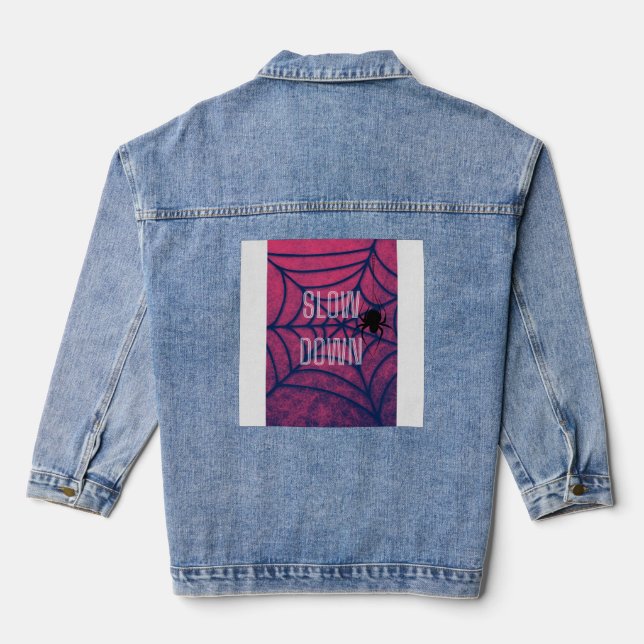 Veste en jean (Verso)