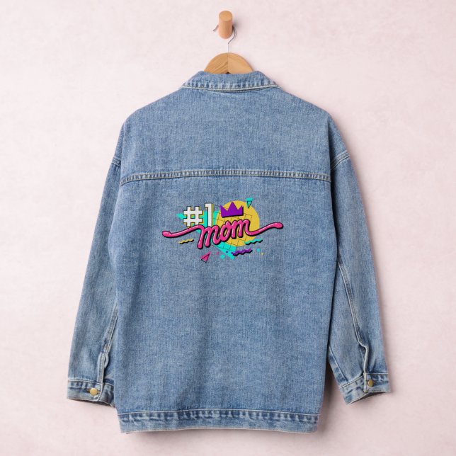 Veste En Jean #1 Maman Style Bande Dessinée (Hangar)