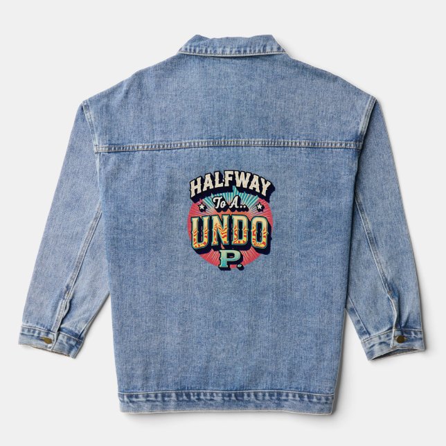 Veste En Jean À mi-chemin d'un Hundo - 50e anniversaire (Verso)
