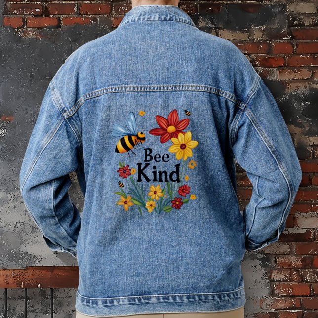 Veste En Jean Abee (Bee Kind Denim Jacket)