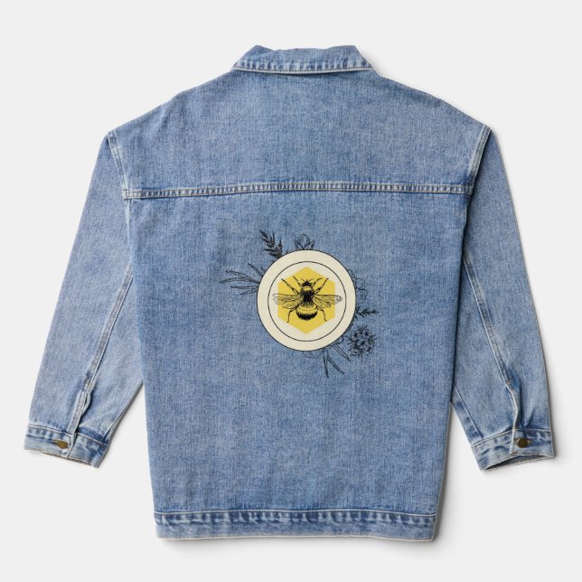 Veste En Jean Abeille (Verso)