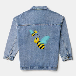 Veste En Jean abeille heureuse