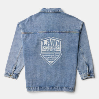 Veste En Jean Agent de l'application de la pelouse amusant Papa