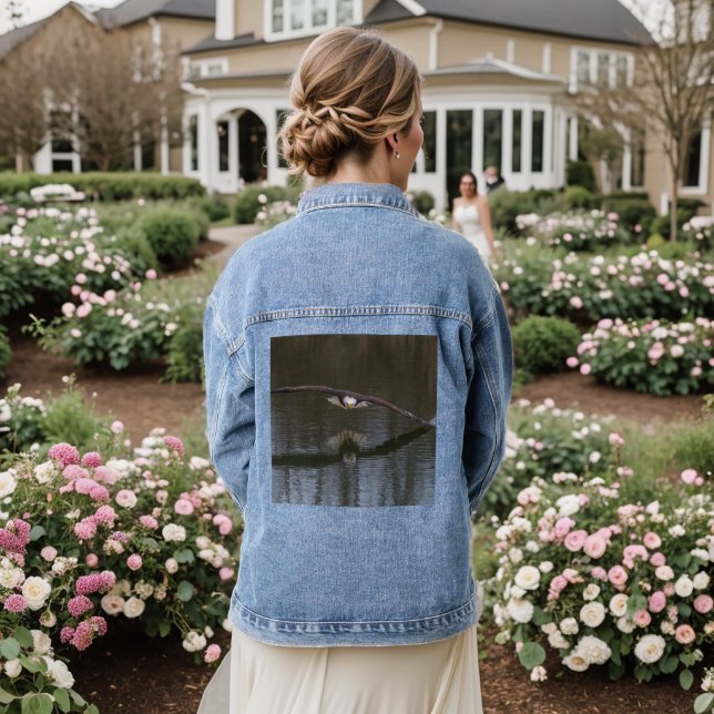 Veste En Jean Aigle de Bald en vol (Mariage Retour)