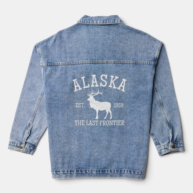 Veste En Jean Alaska The Last Frontier (Verso)