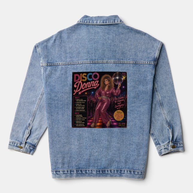 Veste En Jean Album Disco Donna (Verso)