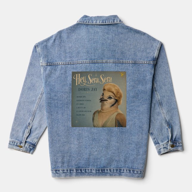 Veste En Jean Album Doris Jay : une parodie (Verso)