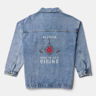 Veste En Jean Alessia Est Née Pour Être Personnalisée Viking