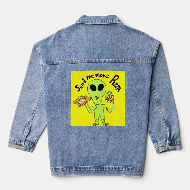 Veste En Jean Alien (Verso)