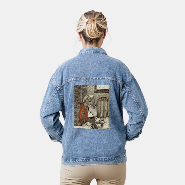 Veste En Jean Alleyway Rat 🐀 (Modèle)